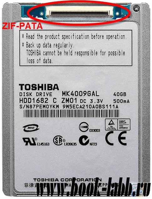 купить винчестер для ноутбука ZIF PATA Toshiba MK4009GAL 40Gb в Петербурге СПб купить винчестер для ноутбука ZIF PATA Toshiba MK4009GAL 40Gb в Петербурге СПб