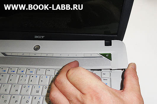 замена клавиатуры в ноутбуке acer aspire 5520g