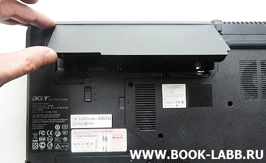 самостоятельная разборка ноутбука acer aspire 5520g