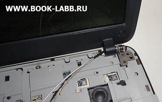 как снять дисплей у ноутбука acer aspire 5520g