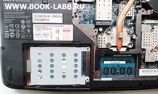 замена матрицы на ноутбуке acer aspire 5520g
